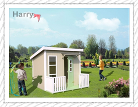 Harry playhouse for children - Woodpecker Log Cabins