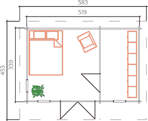 Barbados 1 Floor Plan