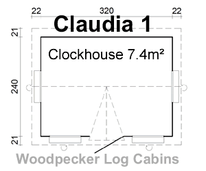 Claudia 1 Floor plan