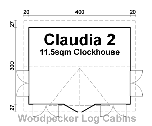 Claudia 2 Clockhouse floor plan