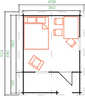 Corsica floor plan